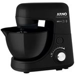 batedeira planetária nova deluxe 600w preta arno sx34