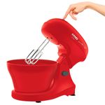 batedeira arno chef 400w, 5 litros, vermelha - sm02