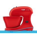 batedeira arno chef 400w, 5 litros, vermelha - sm02