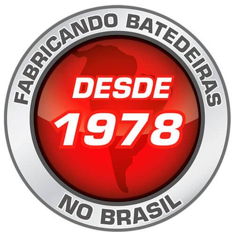 batedeira arno chef 400w, 5 litros, vermelha - sm02