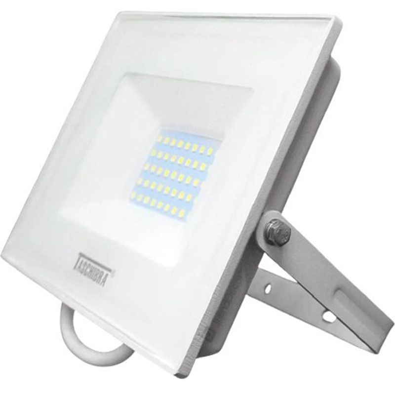 refletor led taschibra 100w cor branco luz branca tr 16329 (mp)
