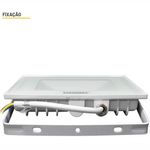 refletor led taschibra 100w cor branco luz branca tr 16329 (mp)