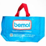 sacola ecobag sustentável lat9966 bemol azul