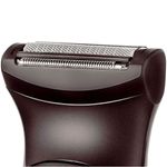 máquina de cortar cabelo e aparador de pelos mondial body groom bg-04, bivolt, preto e verde