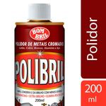 polidor metais e cromados polibril 200ml