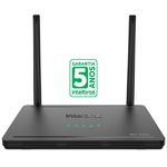 roteador wireless intelbras wi-force preto w4-300f
