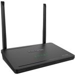 roteador wireless intelbras wi-force preto w4-300f