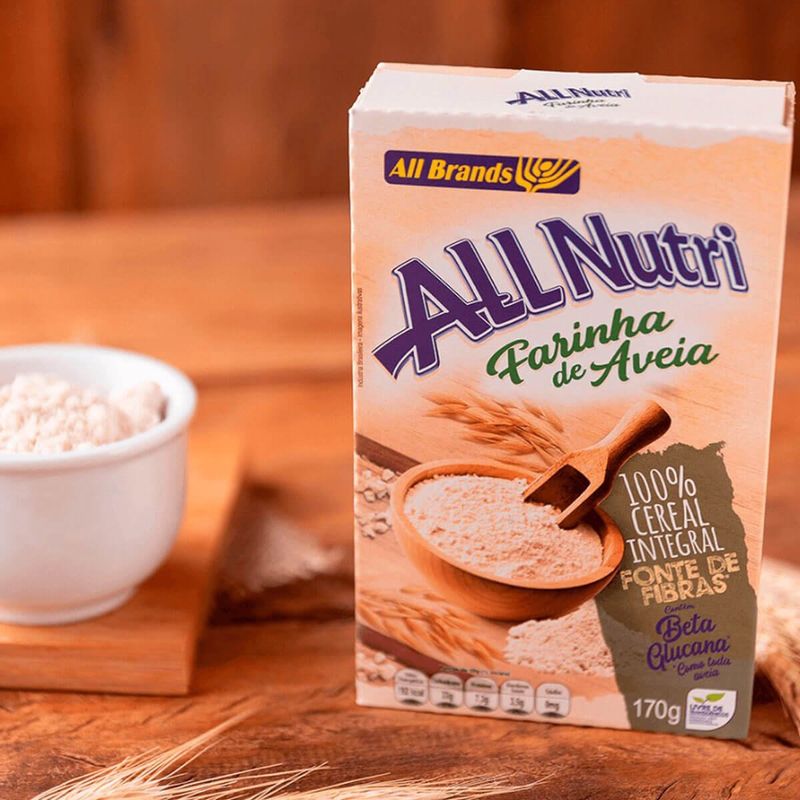 farinha de aveia allnutri 170g