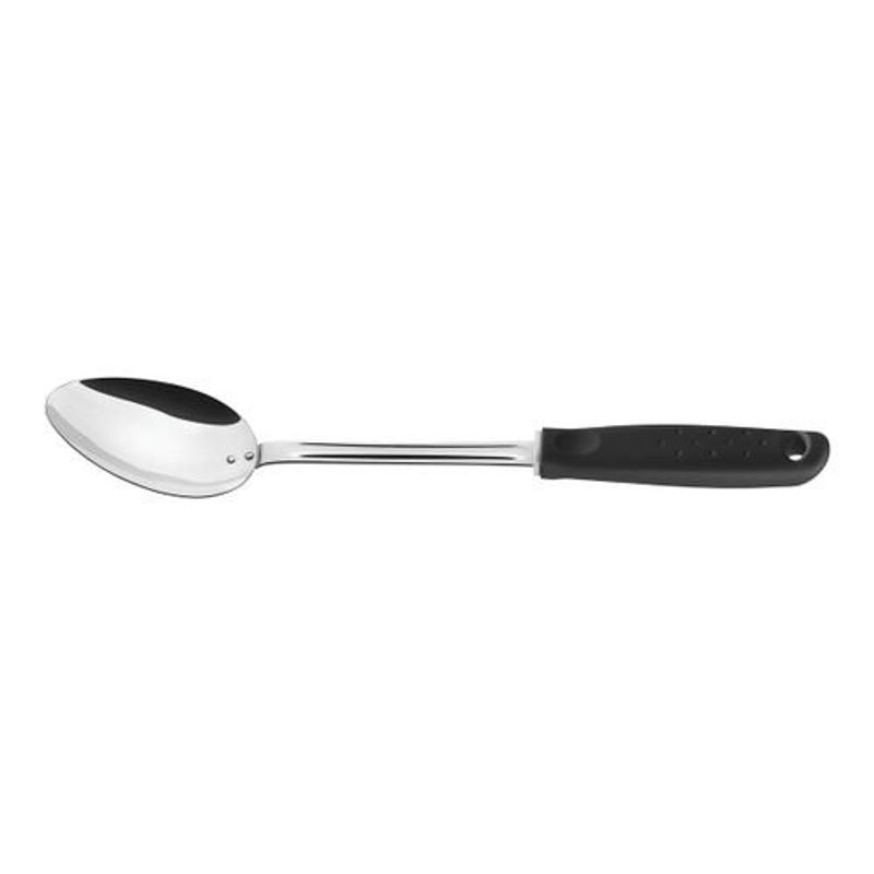 colher para servir tramontina utilitá lâmina de aço inox e cabo de polipropileno preto 25654100