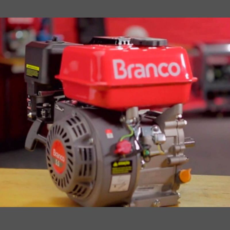motor branco estacionário a gasolina partida manual 5,5cv b4t-5.5h (mp)