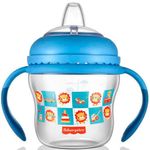 copo de transição tommee tippee fisher-price first moments 150ml azul - bb1055