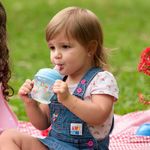 copo de transição tommee tippee fisher-price first moments 150ml azul - bb1055