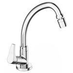 torneira celite like para cozinha de mesa com bica móvel e arejador articulado cromado (mp)