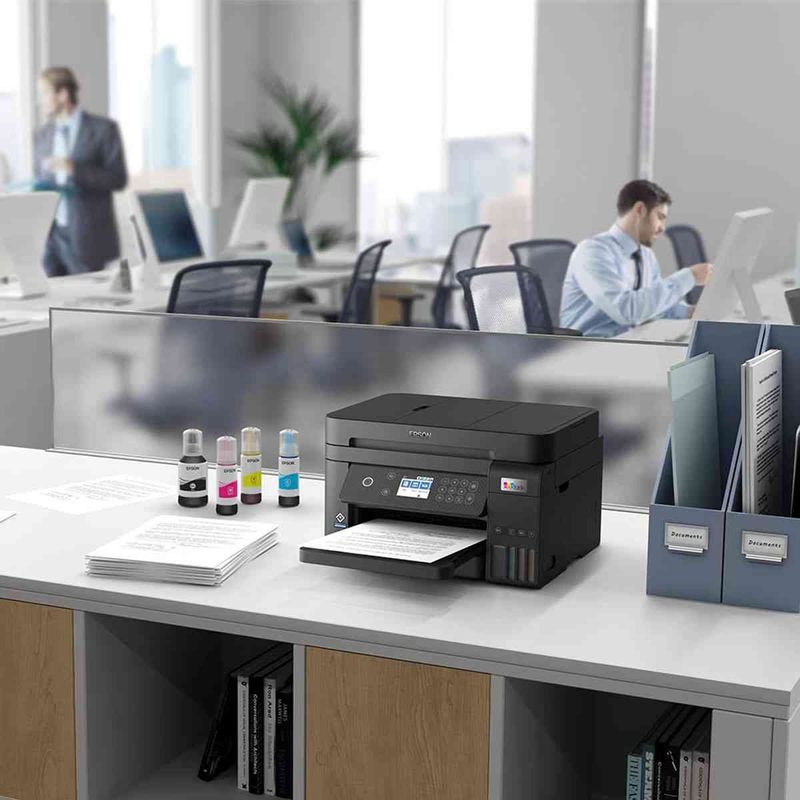 multifuncional epson ecotank l6270 duplex com wi-fi, ethernet e usb