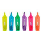 marca texto tris liqeo flat neon 6 cores - 605609