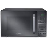 micro-ondas midea 35 litros display digital 127v cinza mxsa35s1