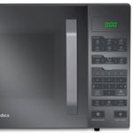 micro-ondas midea 35 litros display digital 127v cinza mxsa35s1