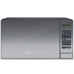 micro-ondas midea 20 litros, 127v, cinza - mrae21