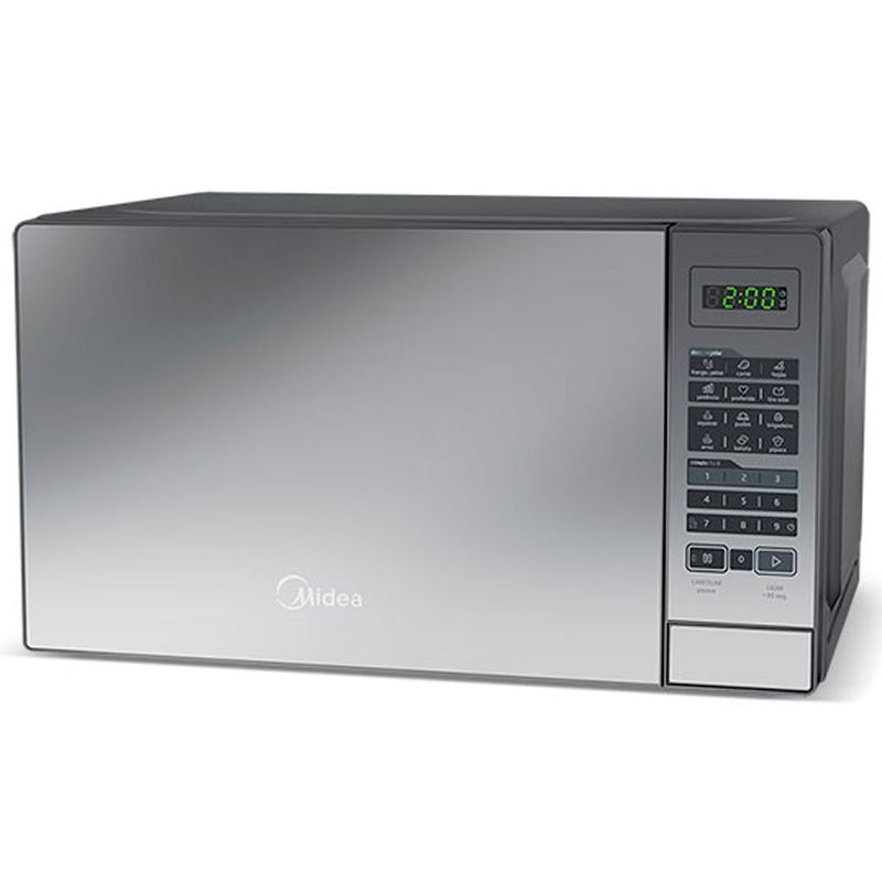 micro-ondas midea 20 litros, 127v, cinza - mrae21