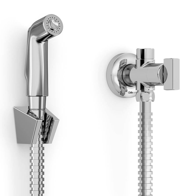 ducha celite flow higiênica com derivação cromado (mp)