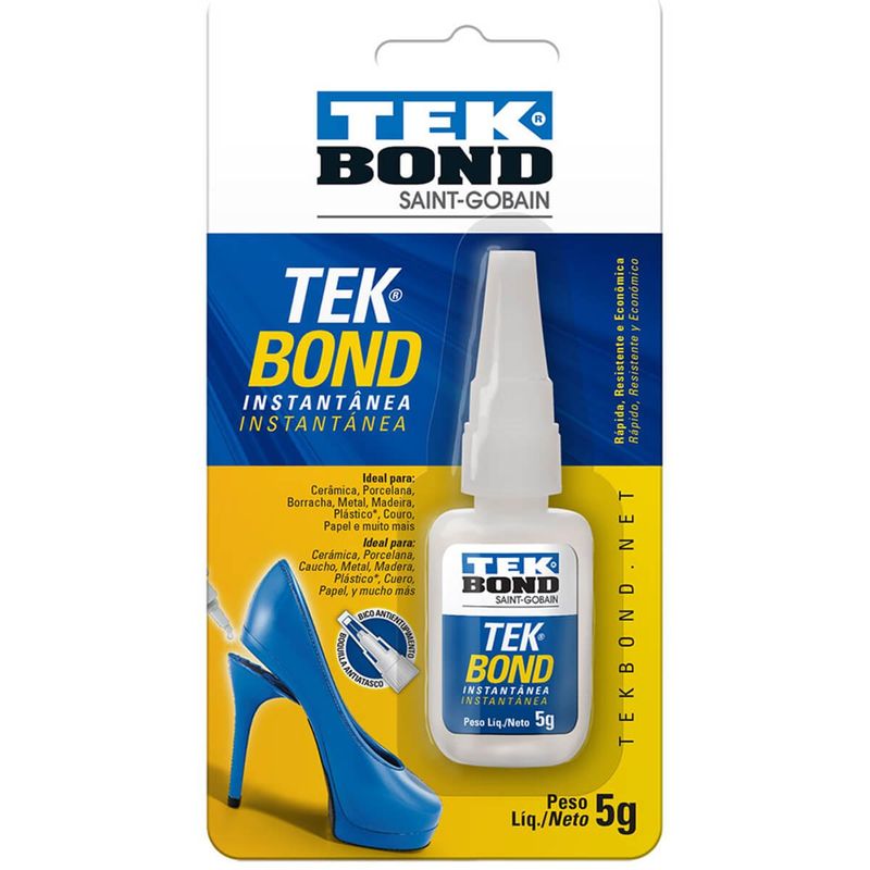 cola tekbond instantânea blister 5g (mp)