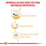 ração royal canin para cães adultos da raça shih tzu 1kg (mp)