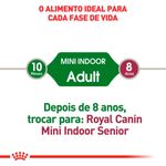 ração royal canin para cães adultos da raça mini indoor 2,5kg (mp)