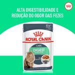 ração úmida royal canin sachê para gatos adultos digest sensitive 85g (mp)