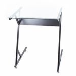 escrivaninha latcor vidro e metal gl204d