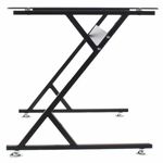 escrivaninha latcor vidro e metal gl204d