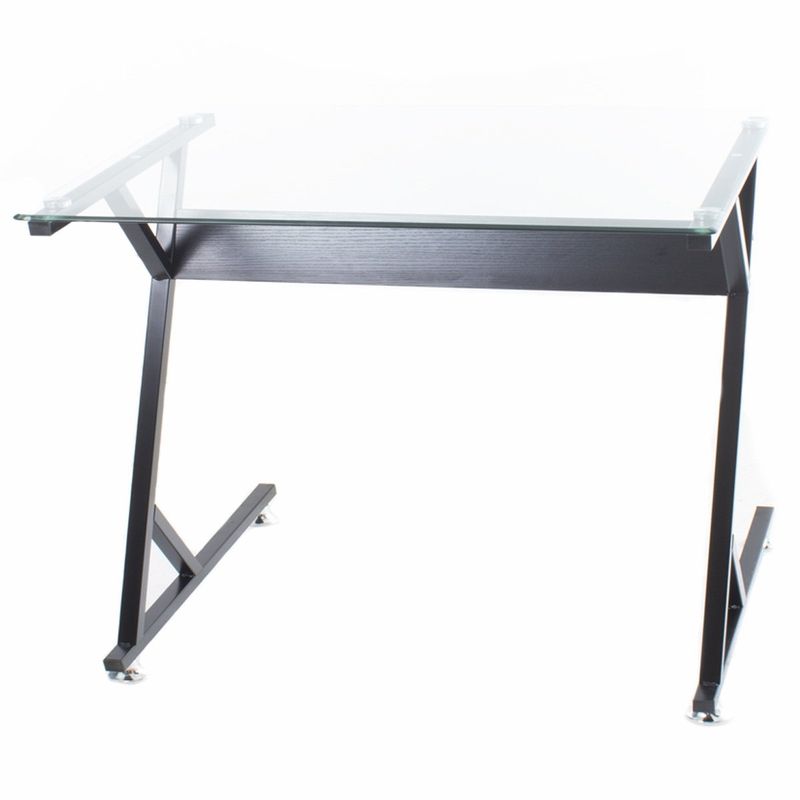 escrivaninha latcor vidro e metal gl204d