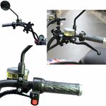 moto elétrica boram chopper motor 2000w england (bandeira da inglaterra) - cp20