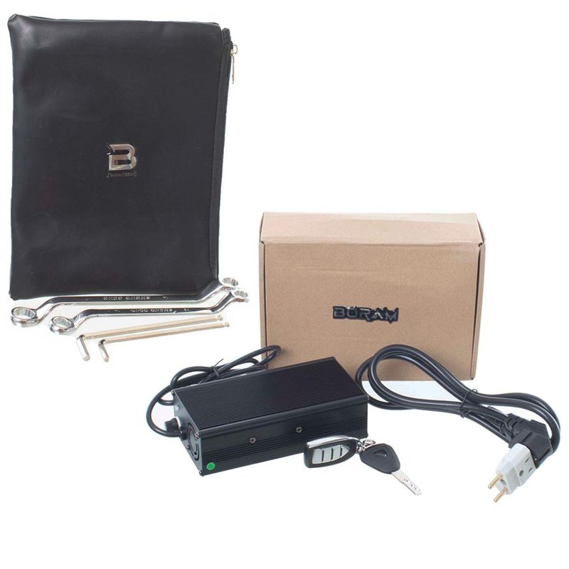 moto elétrica boram chopper motor 2000w england (bandeira da inglaterra) - cp20