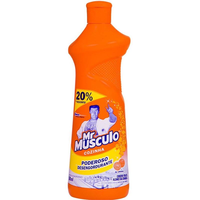 limpador multiuso mr músculo squeeze 500ml