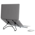 suporte multilaser para notebook ou tablet ergonomico preto - ac376