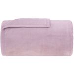 cobertor queen buddemeyer aspen 100% poliéster rosa - 460970
