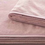 cobertor queen buddemeyer aspen 100% poliéster rosa - 460970