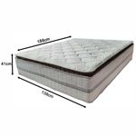 colchão casal marjom copacabana 41x138x188cm