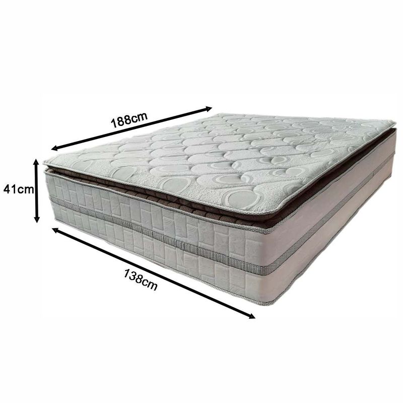 colchão casal marjom copacabana 41x138x188cm