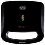 sanduicheira grill black+decker cuisine expert 700w 127v preto - gs800