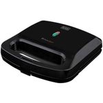 sanduicheira grill black+decker cuisine expert 700w 127v preto - gs800