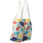 bolsa reutilizável latcor de pano dobrável tamanho g colorida - alre2134l