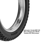 pneu moto rinaldi aro 17 110/90-17 wh21 tt traseiro