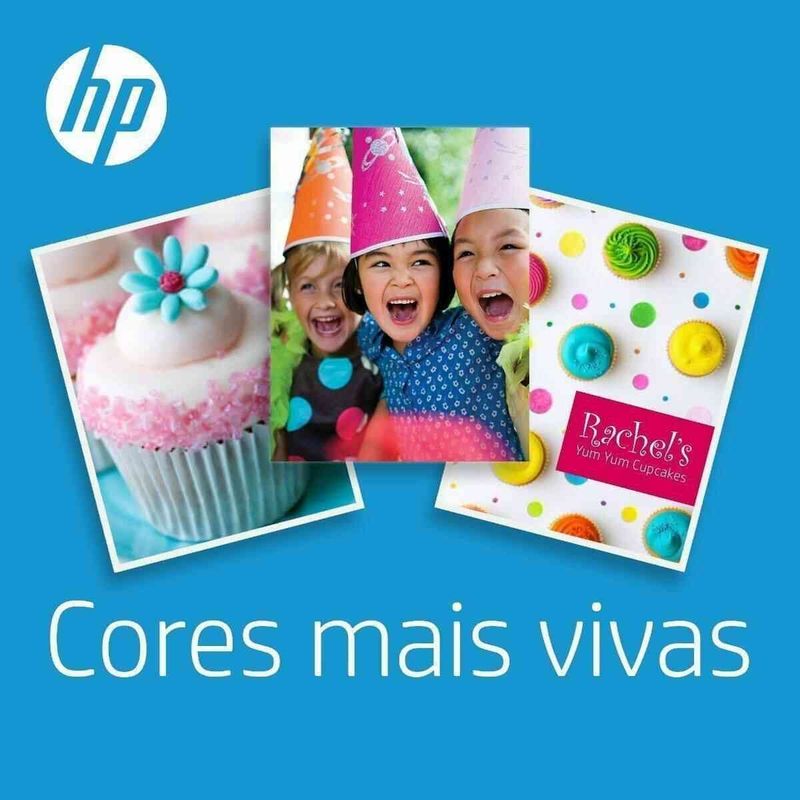 cartucho de tinta hp advantage 667 colorido - 3ym78ab