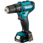 kit parafusadeira e furadeira makita de impacto 12v 2.0ah clx228sax (mp)
