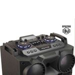 caixa de som amplificada polyvox bluetooth torre tws 1800w preto xt1200