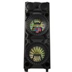 caixa de som amplificada polyvox bluetooth torre tws 1800w preto xt1200