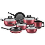 conjunto de panelas mta 7 peças safira cereja
