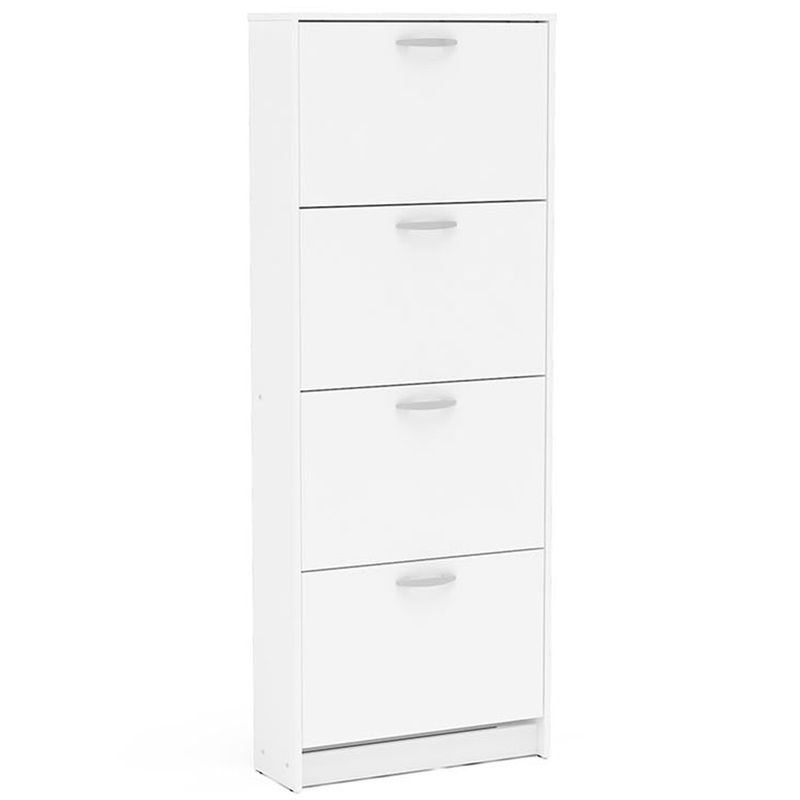 sapateira politorno fortaleza 16 calçados 4 portas basculantes branco