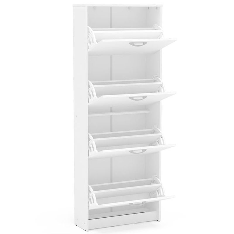 sapateira politorno fortaleza 16 calçados 4 portas basculantes branco